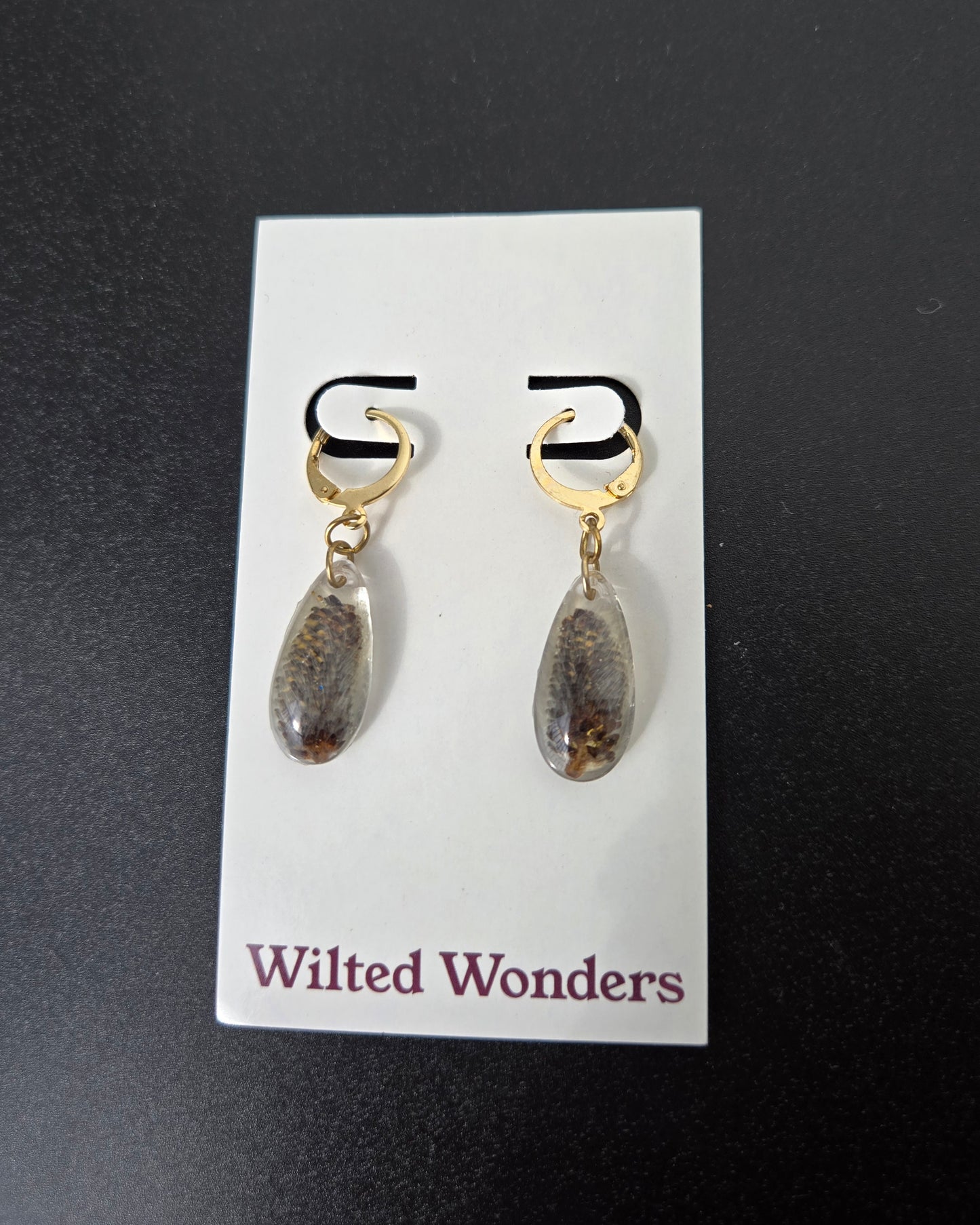 Small Dangle Earrings - Rounded Prisms