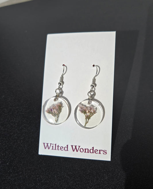 Small Dangle Earrings - Circles