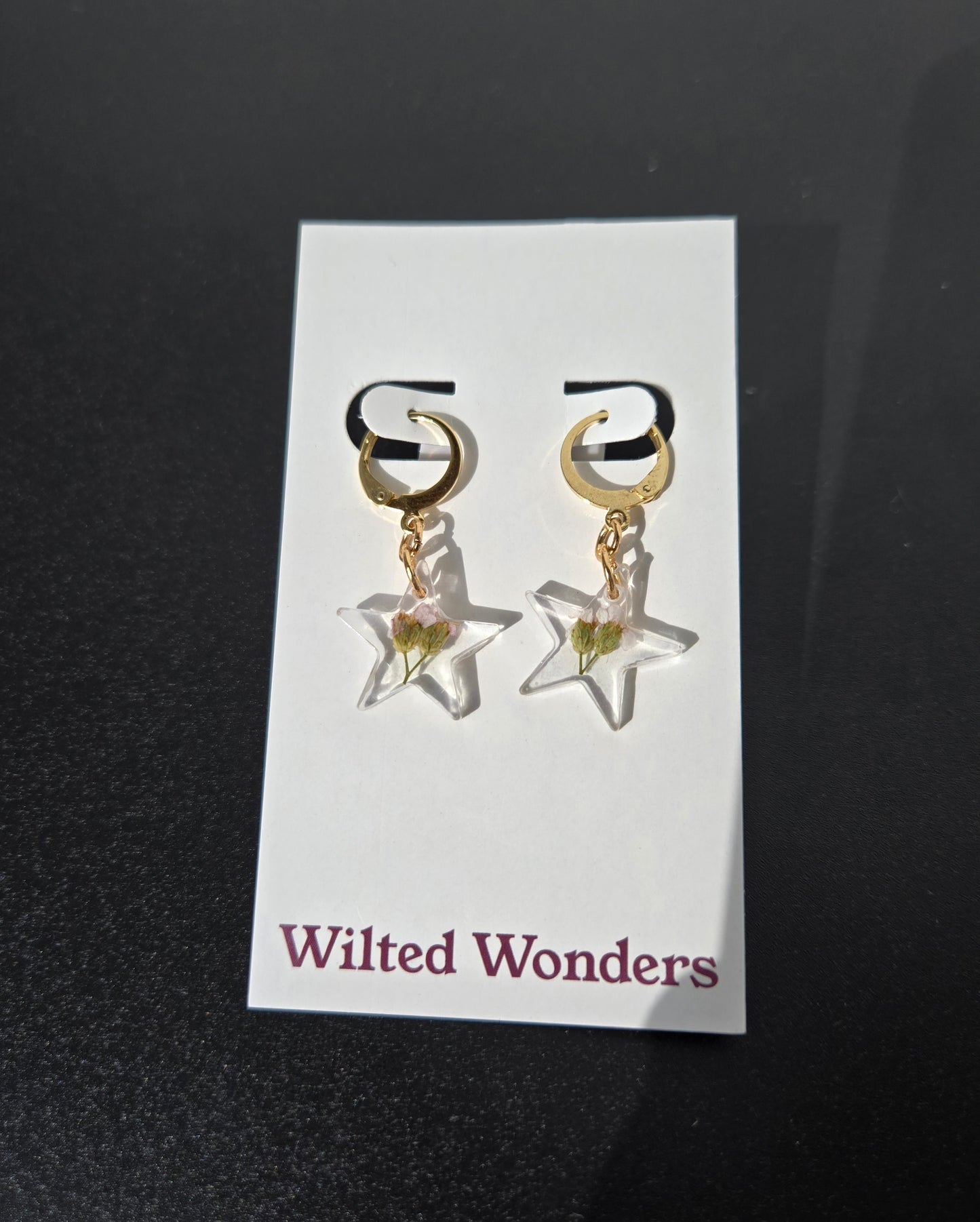 Small Dangle Earrings - Stars