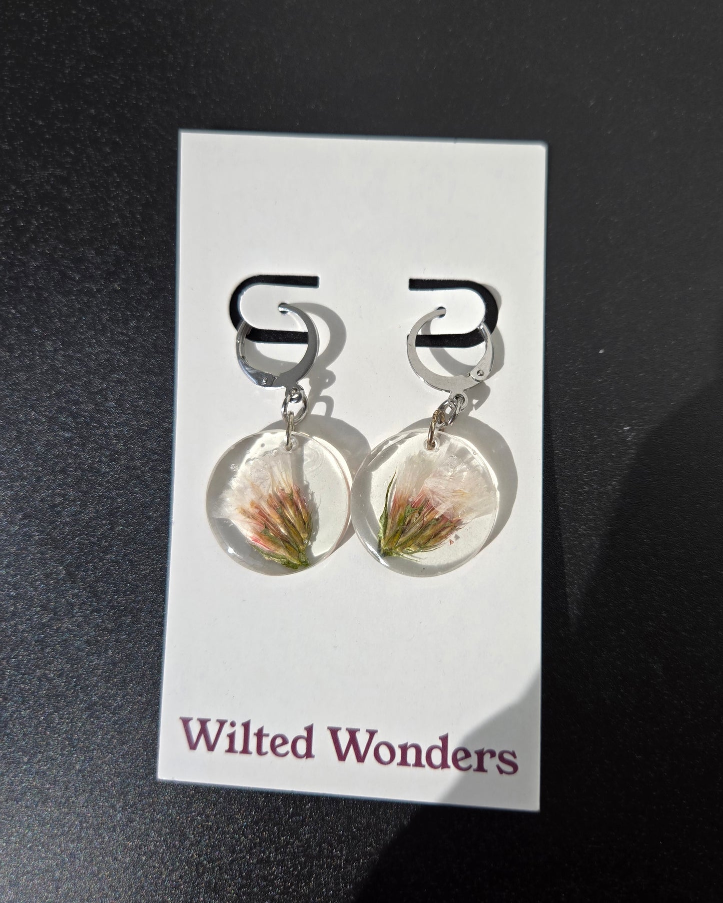 Small Dangle Earrings - Circles