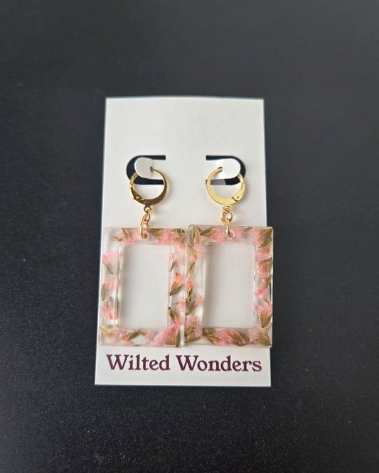Large Dangle Earrings - Moons