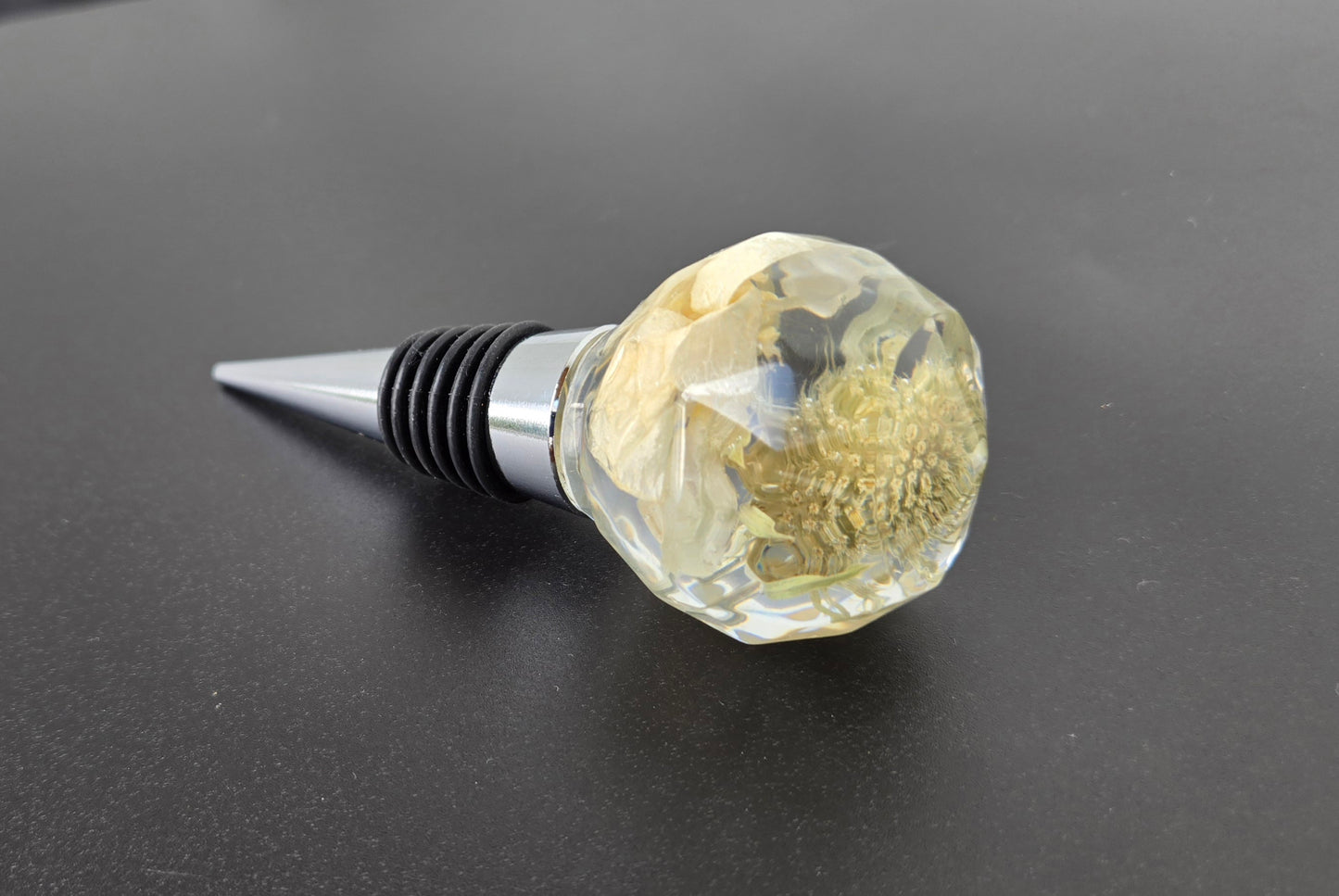 Thistle and Stock Wine Stopper