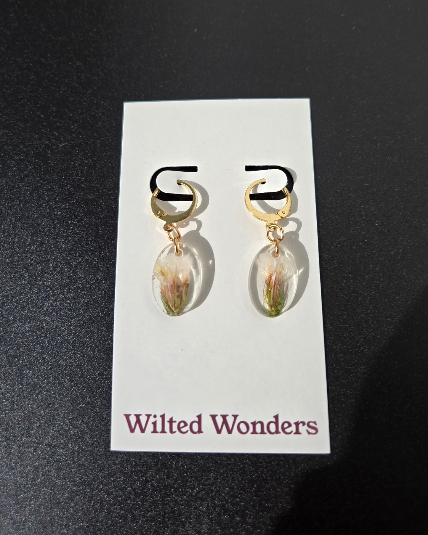 Small Dangle Earrings - Ovals