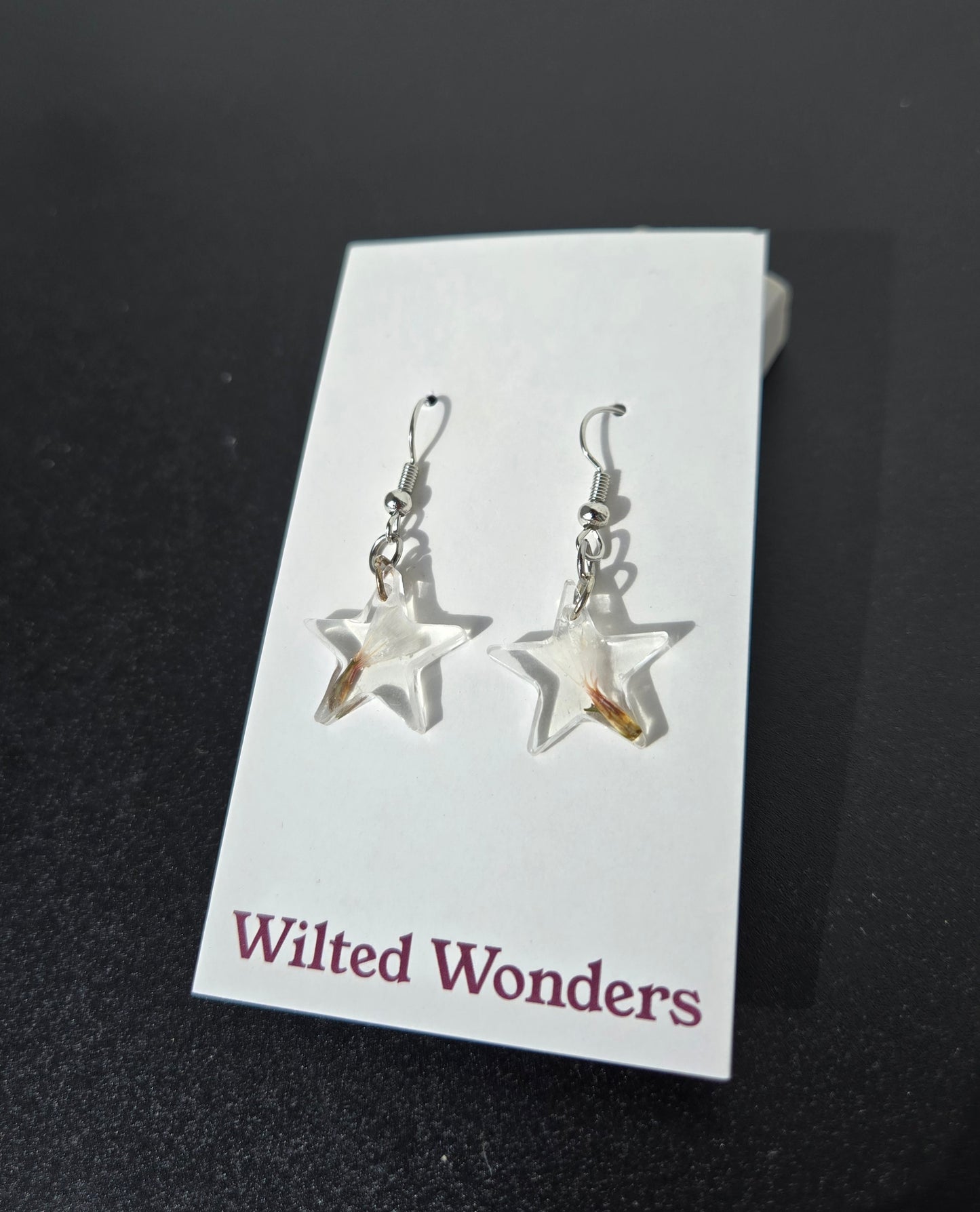 Small Dangle Earrings - Stars