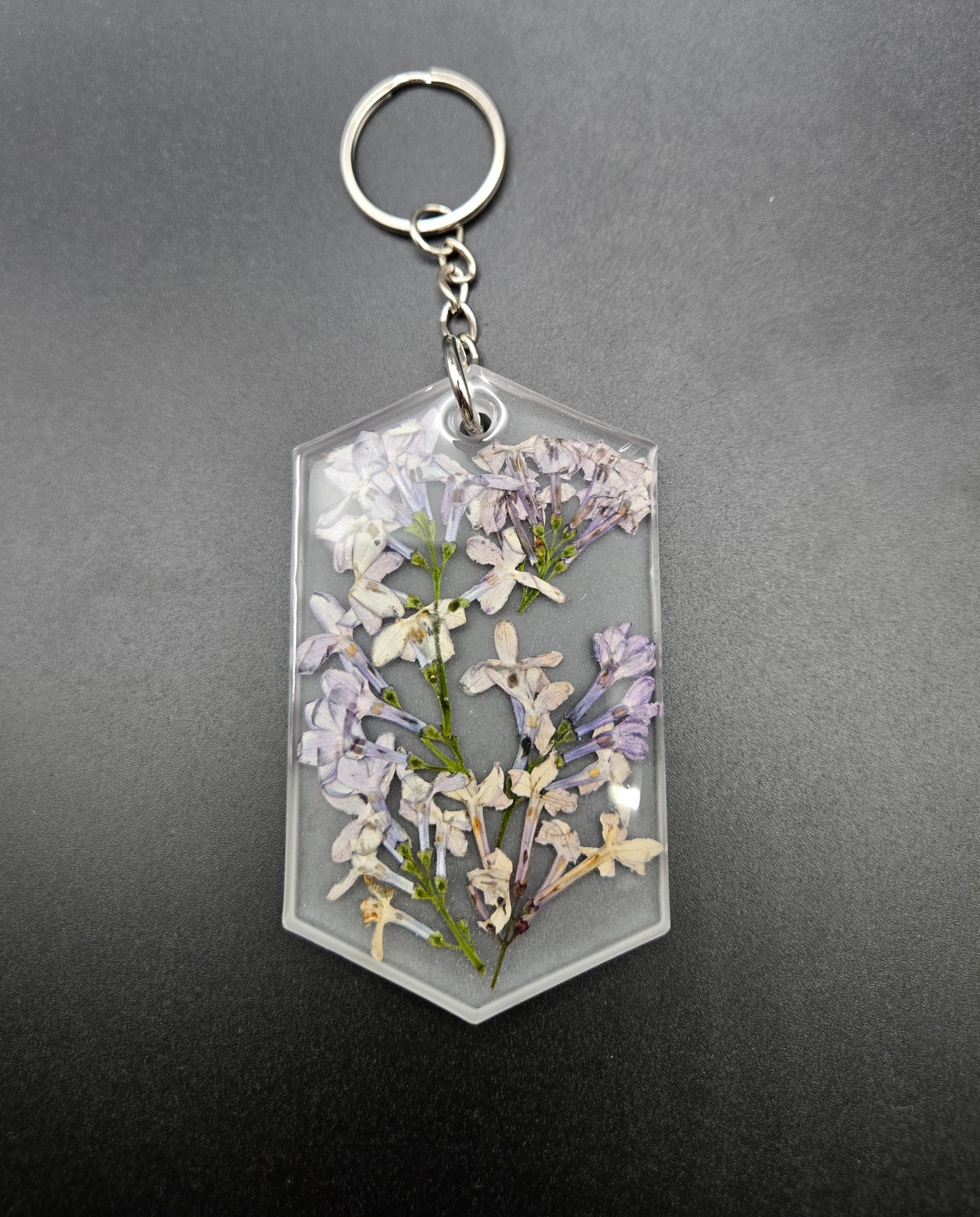 Hexagon Keychains