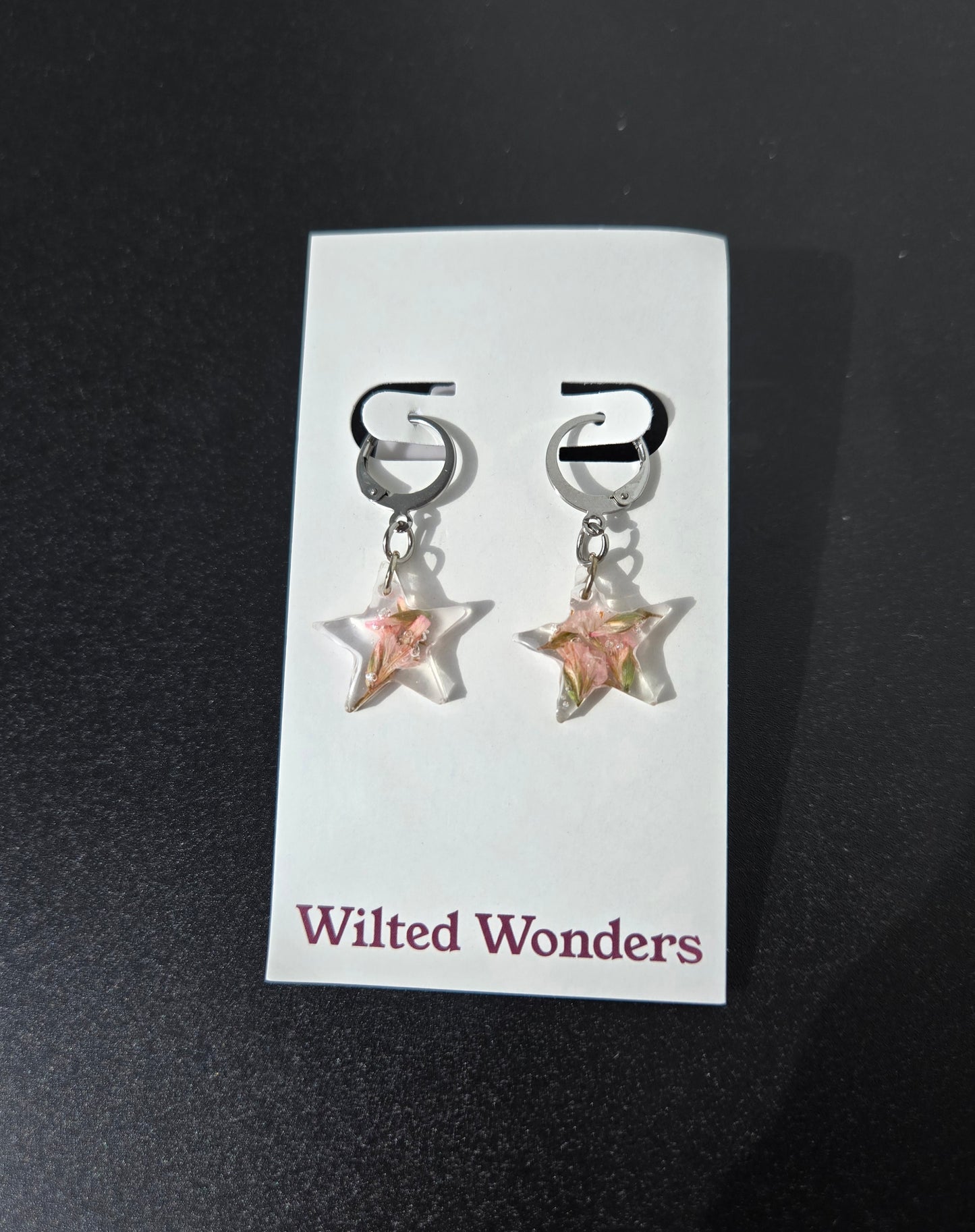 Small Dangle Earrings - Stars