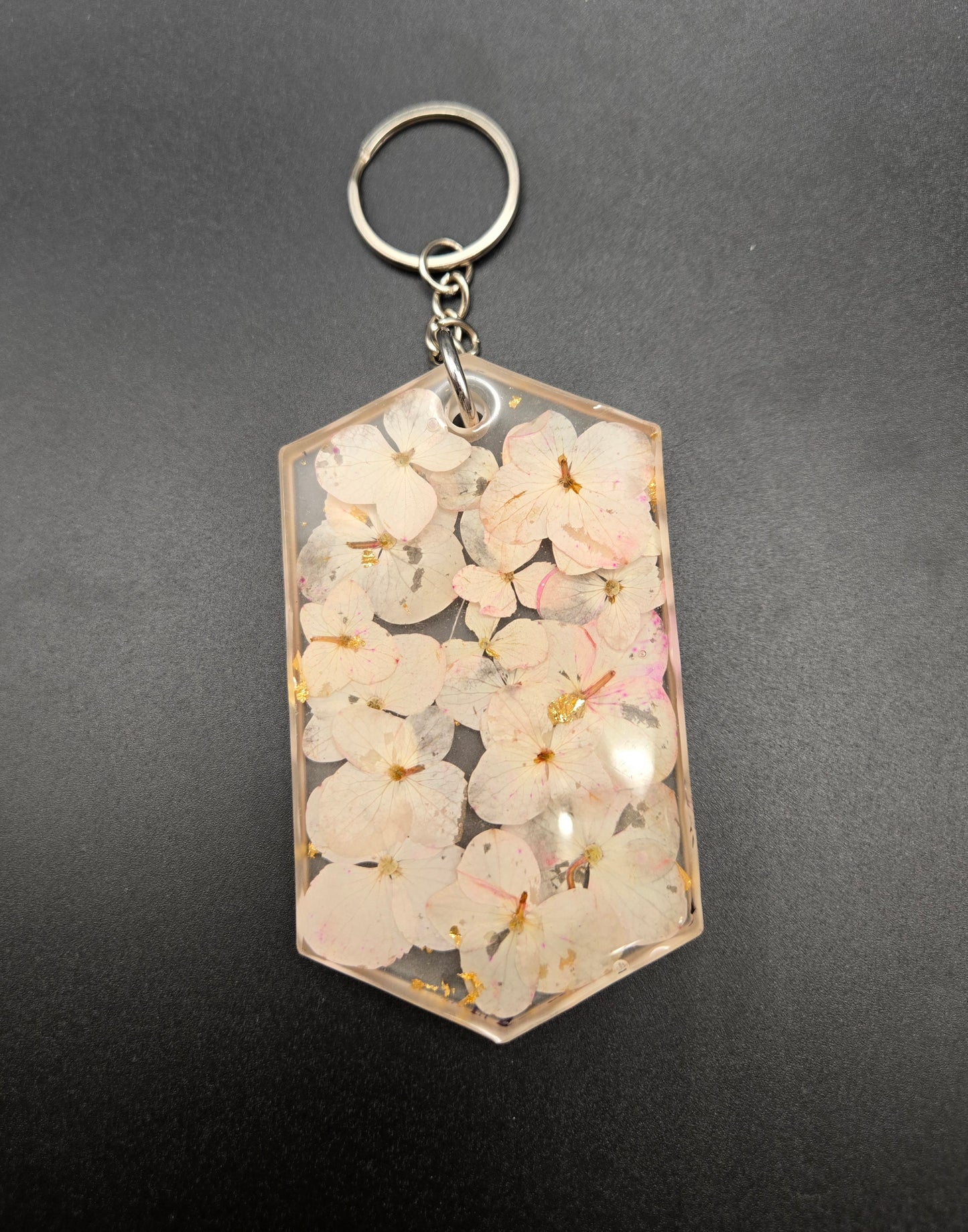 Hexagon Keychains