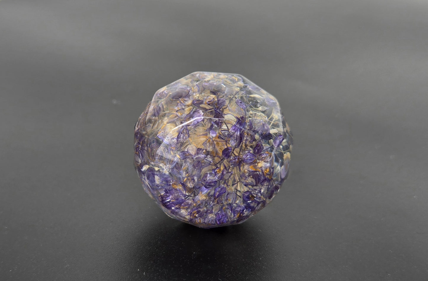 Purple Flower Wine Stopper