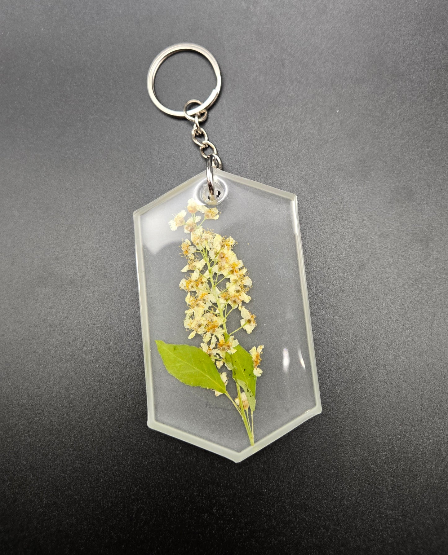 Hexagon Keychains