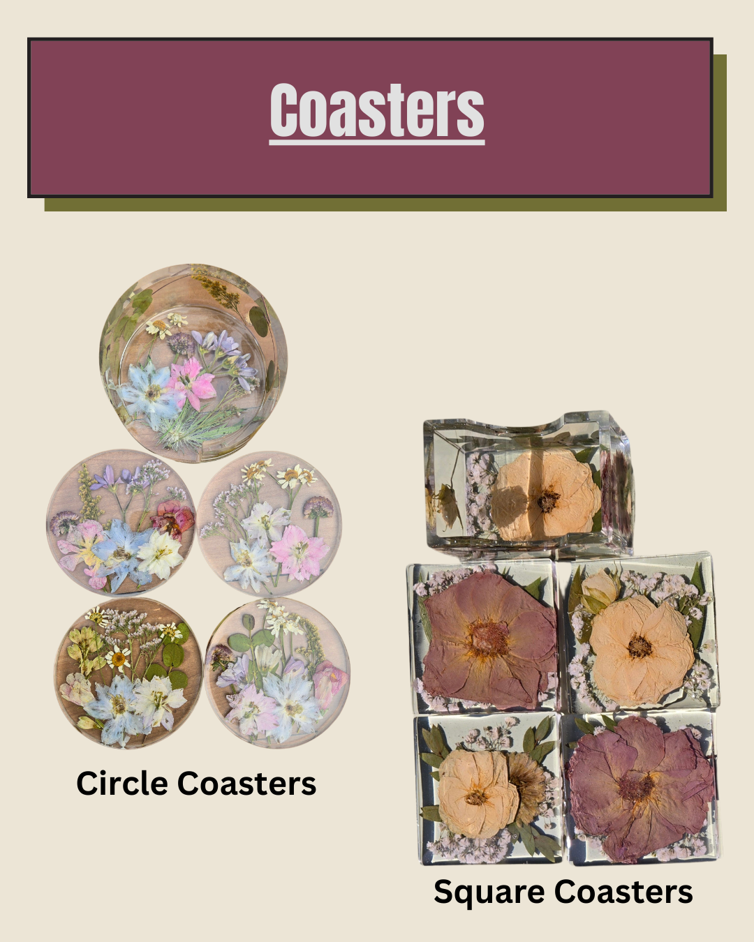 Set of Four Coasters