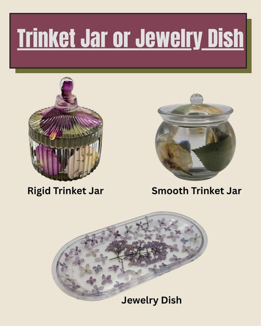 Trinket Jars & Dish