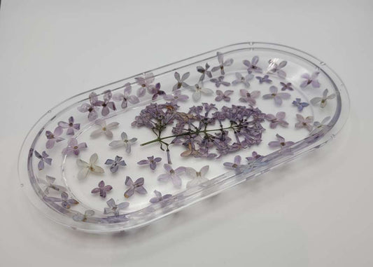 Lilac Jewelry Dish