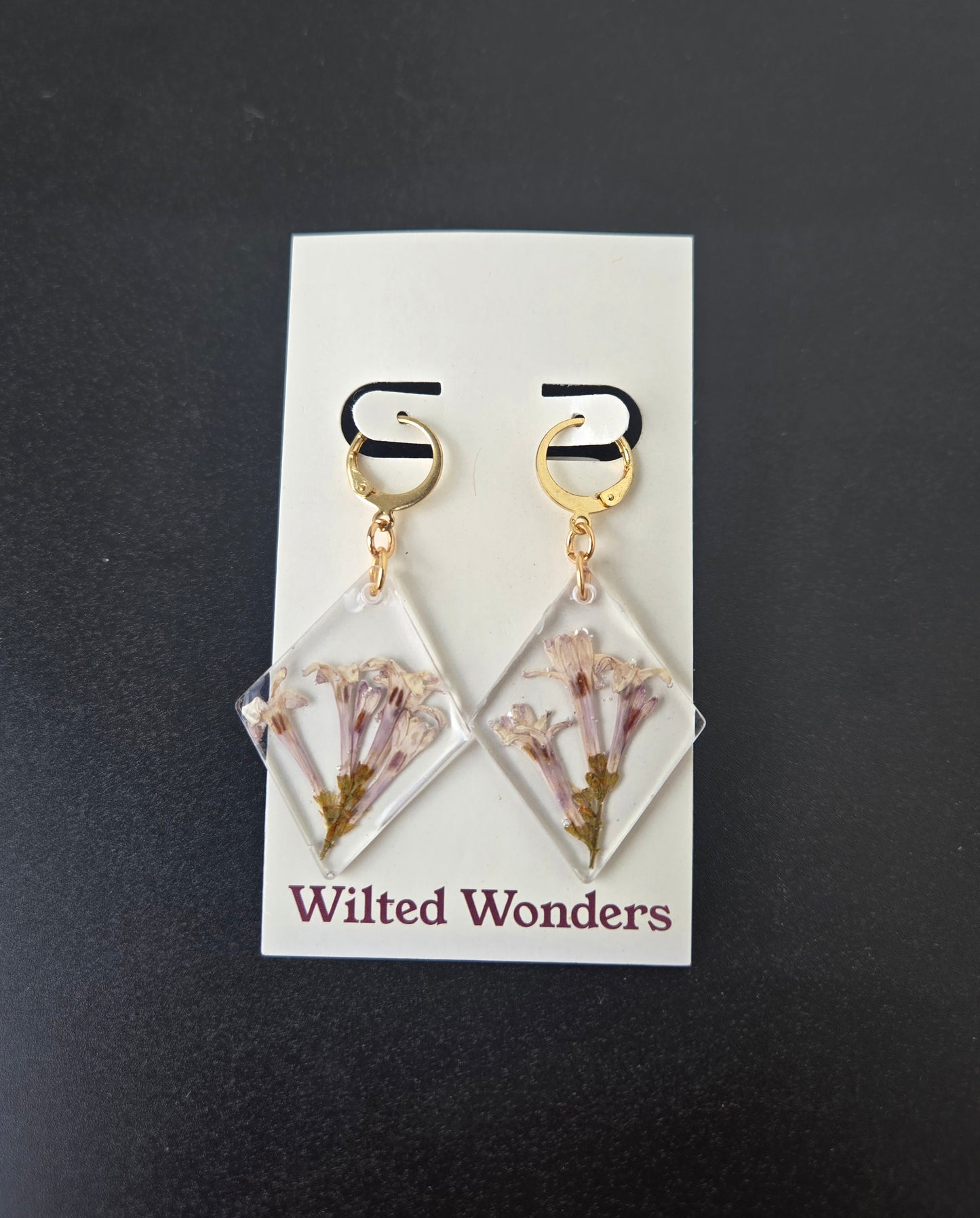 Large Dangle Earrings - Squares