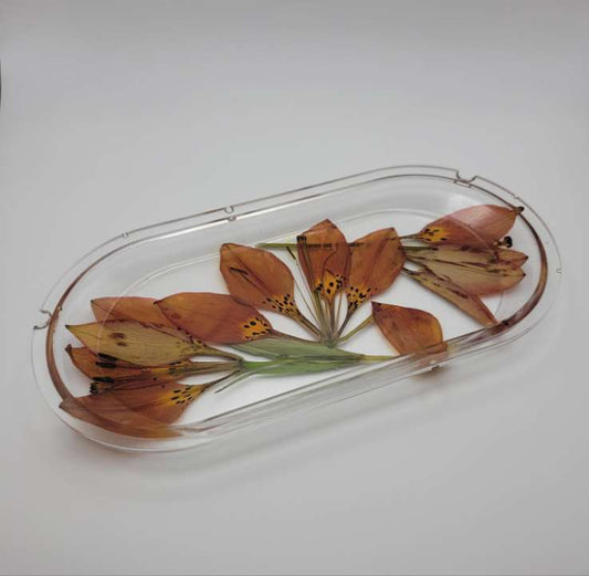 Tiger Lily Jewelry Dish